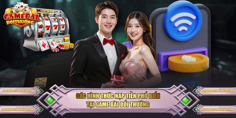 Các hình thức nạp tiền phổ biến tại Game Bài Đổi Thưởng