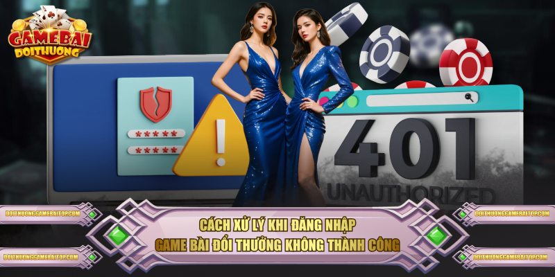 Cách xử lý khi đăng nhập Game Bài Đổi Thưởng không thành công