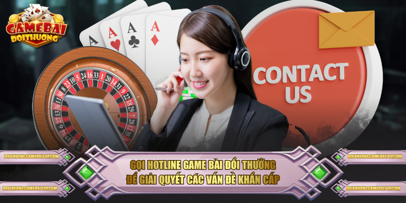 Gọi hotline Game Bài Đổi Thưởng để giải quyết các vấn đề khẩn cấp