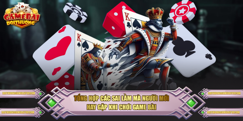 Tổng hợp các sai lầm mà người mới hay gặp khi chơi game bài